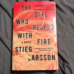 “The girl who played with fire” by Stieg Larsson